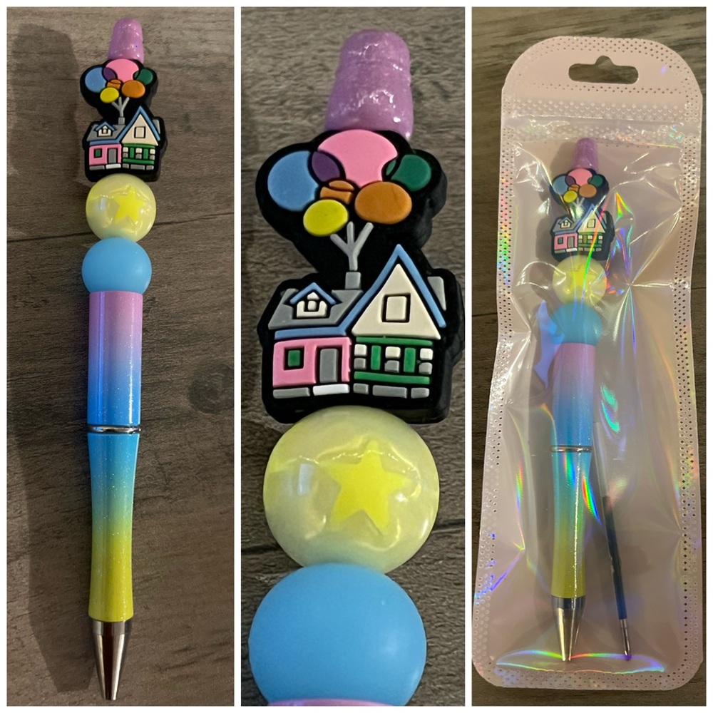 Up beaded pen
